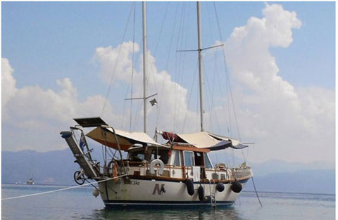 Nauticat 33 sailboat