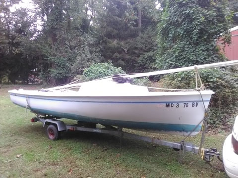 O'Day 17 Daysailer 3, 1985 sailboat