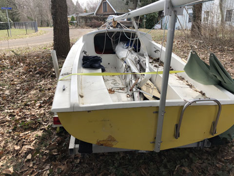 O'Day 17 , 1978 sailboat