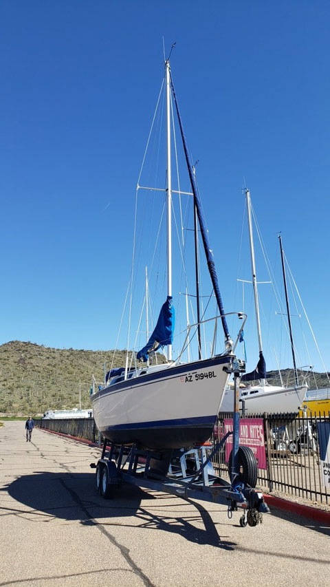 O'Day 272, 1987, sailboat