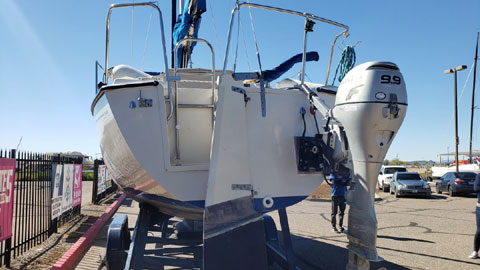 O'Day 272, 1987, sailboat