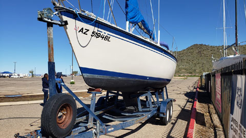 O'Day 272, 1987, sailboat