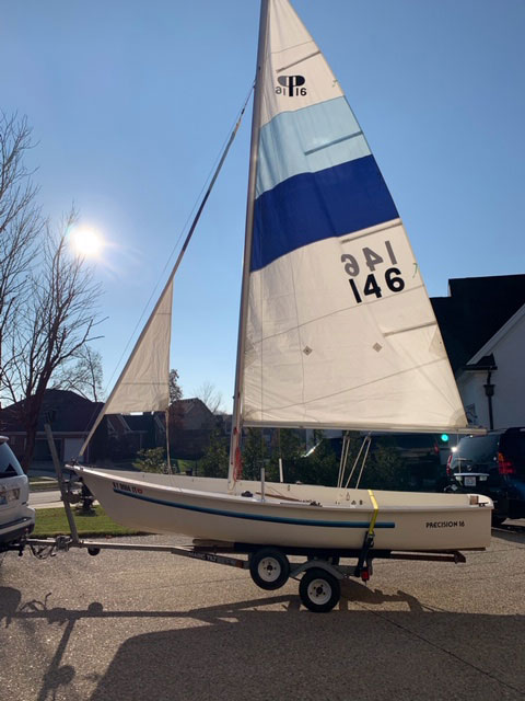 Precision 16, 1985 sailboat