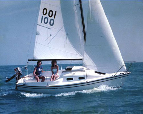 Precision 18, 2008 sailboat