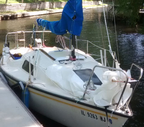 Precision 18, 1986 sailboat