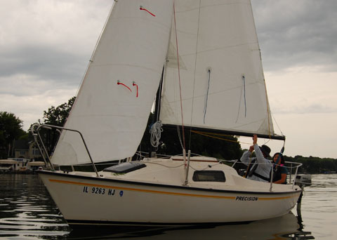 Precision 18, 1986 sailboat