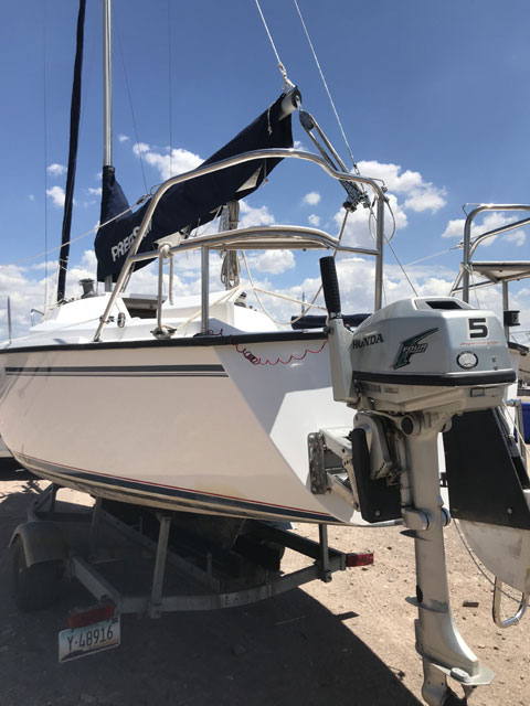 Precision 21, 2007 sailboat