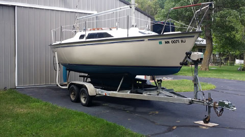 Precision 23, 1993 sailboat