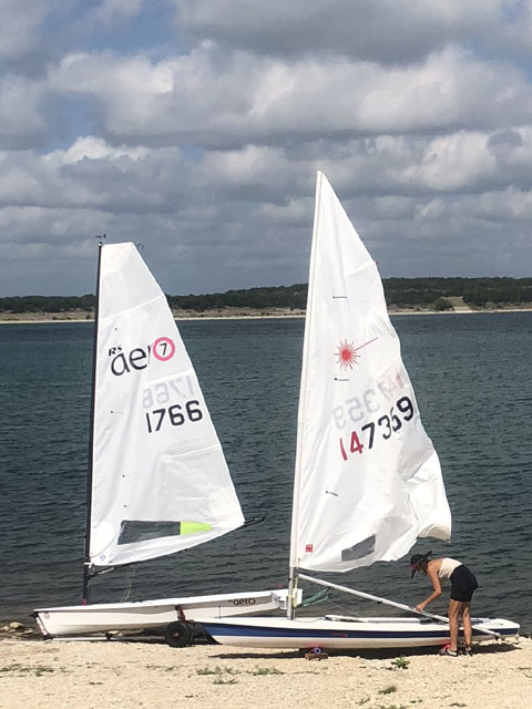RS Aero 2016 & 1998 Laser w/tandem trailer sailboat