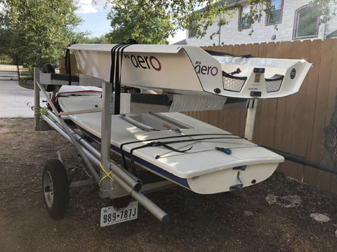 RS Aero 2016 & 1998 Laser w/tandem trailer sailboat