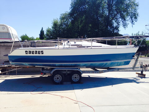 SANTANA 23 D, Three boats, 1980 and 1981, sailboat