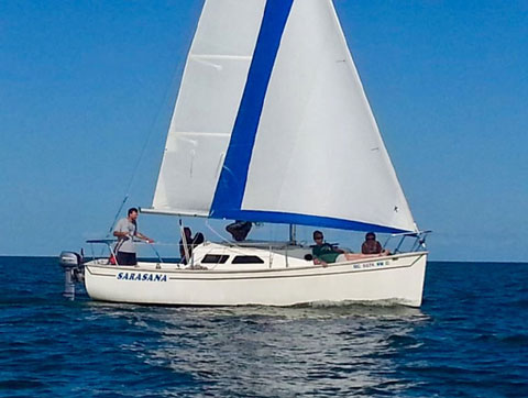 Hake Yacht Seaward 24114, 1984 sailboat