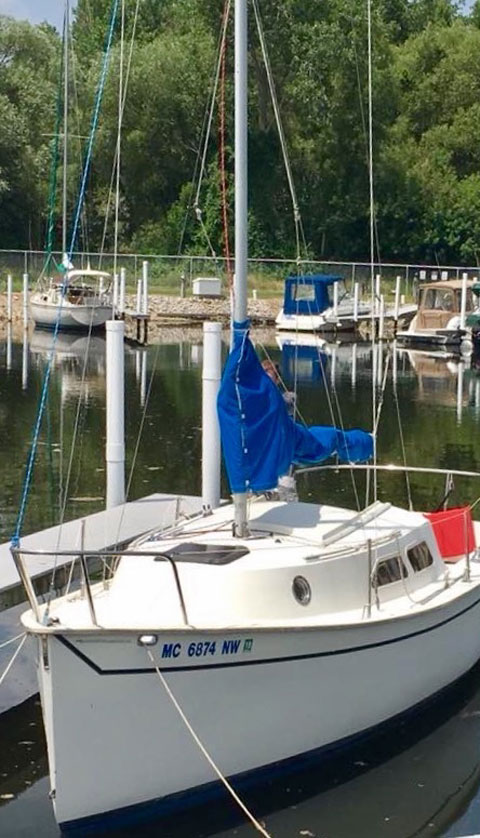 Hake Yacht Seaward 24114, 1984 sailboat