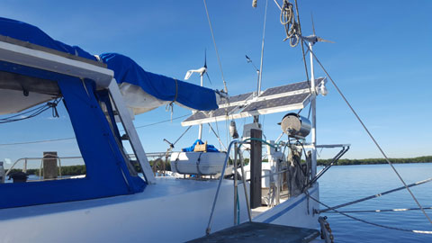 Slintak Trimaran Schooner, 1996 sailboat