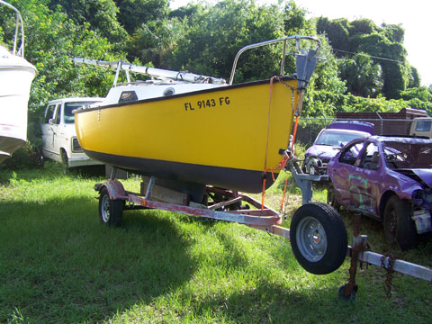 Seaward Slipper 17’ Pocket Cruiser, 1985 sailboat
