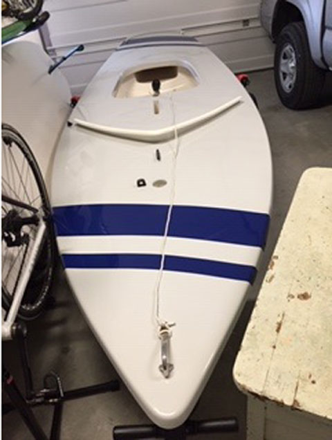 Sunfish, race version, 2008 sailboat