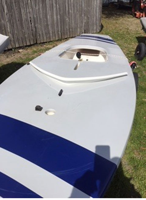 Sunfish, race version, 2008 sailboat