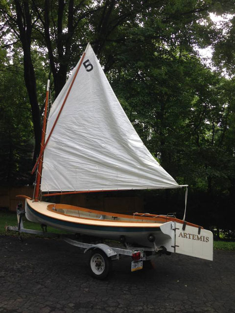 Delaware River Tuckup, 15 ft., 1980s sailboat