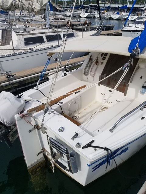 West Wight Potter 19, 1997, sailboat