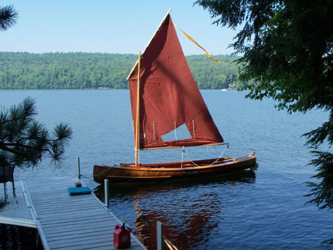 Adirondack Goodboat LakeSailer, 17 ft. sailboat
