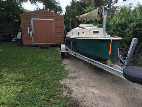 Florida Bay Bay Hen, 21', 1985 sailboat