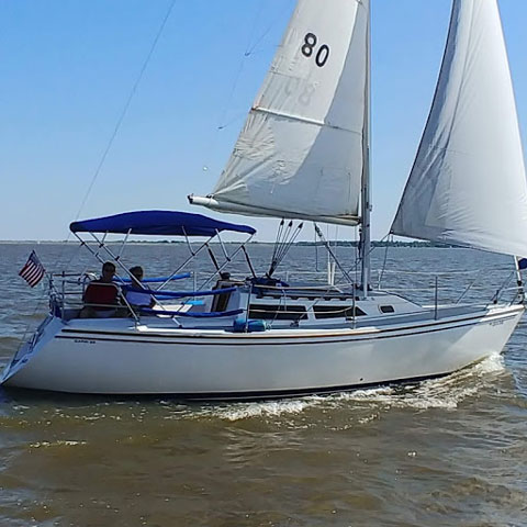 Catalina Capri 26, 1990 sailboat