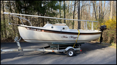 Com-Pac 16/2, 16ft, 1987 sailboat
