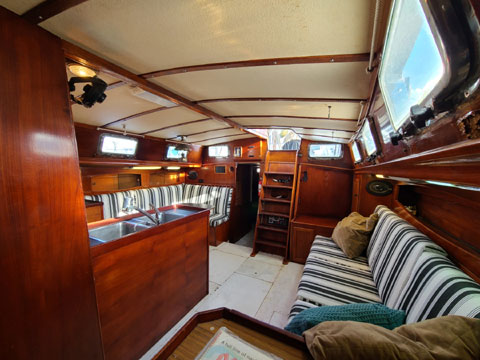 Custom Sloop/Cutter, 54 ft.sailboat