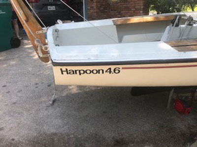 Boston Whaler Harpoon 4.6, 1984 sailboat