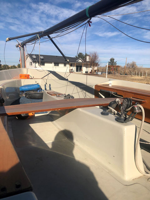 Boston Whaler Harpoon 5.2, 17 feet, 1980 sailboat