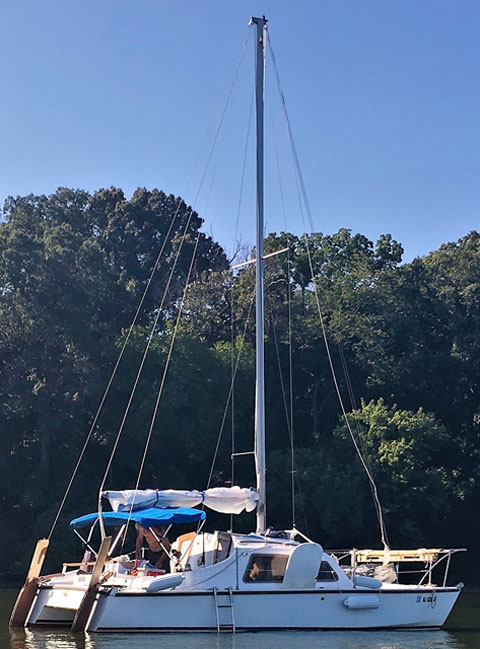 Hirondelle Mk II Catamaran, 1977 sailboat