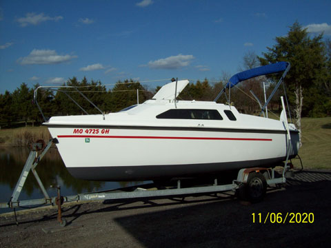 Hunter 19-2, 1993 sailboat