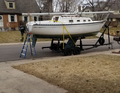 Hunter 25, 1983 sailboat