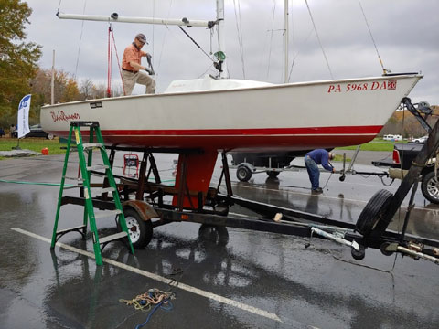 Impulse 21 sailboat