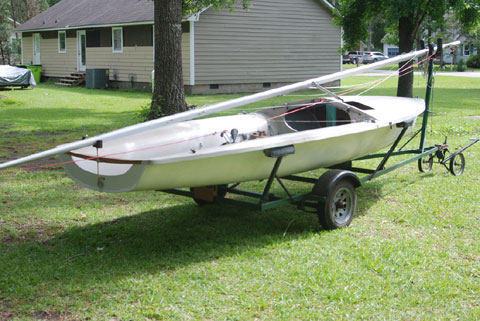 505 class sailboat, 1980 sailboat