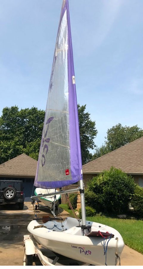 used laser pico sailboat for sale