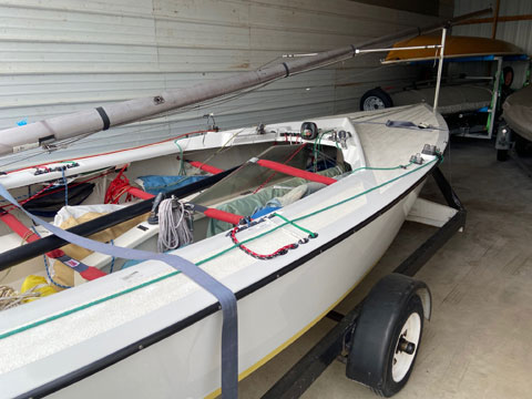 Lightning 19', 1985 sailboat