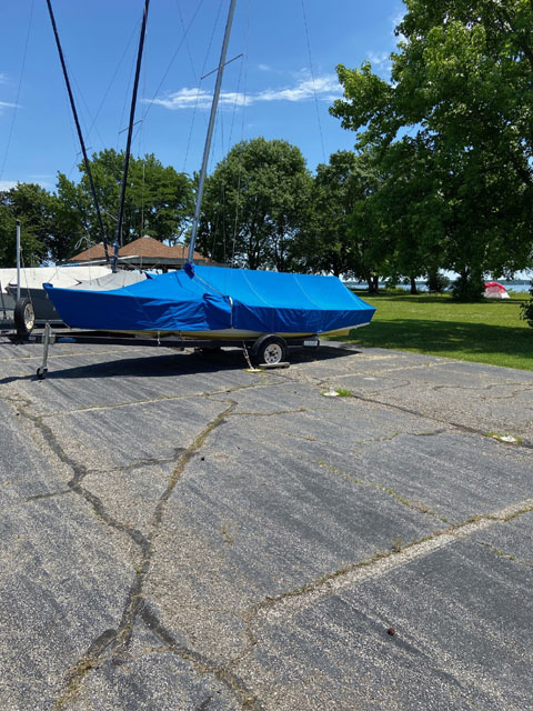Lightning 19', 1985 sailboat