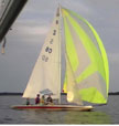 1996 Johnson E Scow sailboat