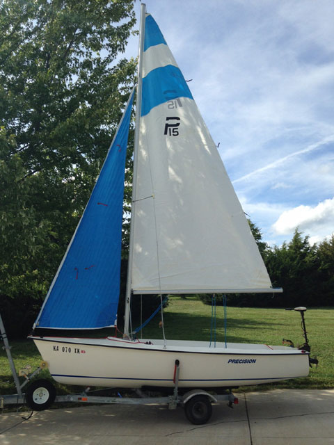 Precision 15, 2009 sailboat