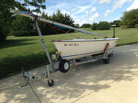 Precision 15, 2009 sailboat