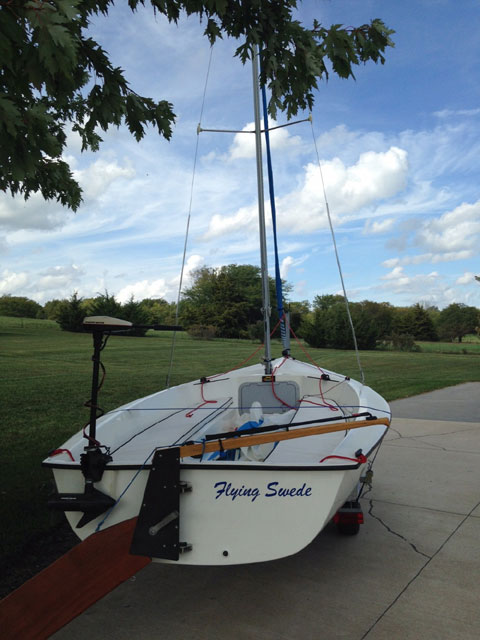 Precision 15, 2009 sailboat