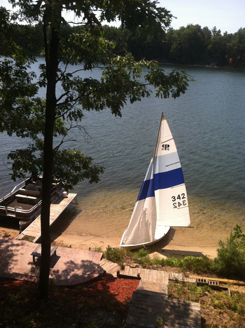 Precision 16, 1988 sailboat