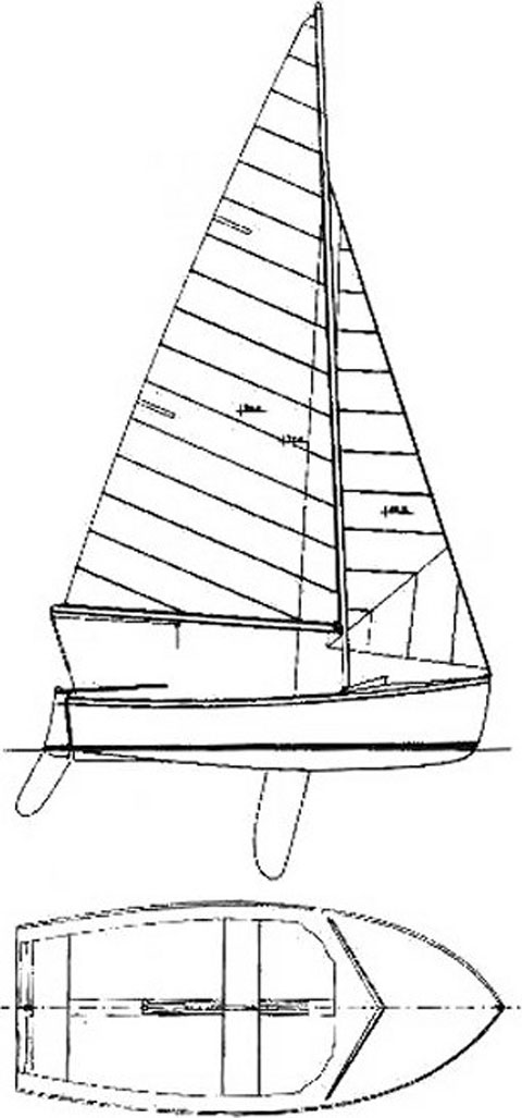 Rhodes Robin sailboat