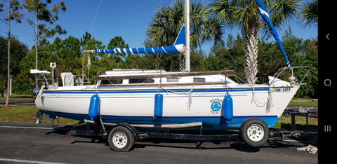 Santana 2023C, 1996 sailboat