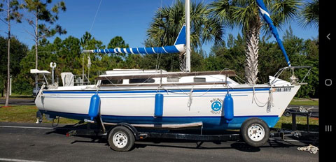 Santana 2023C, 1996 sailboat