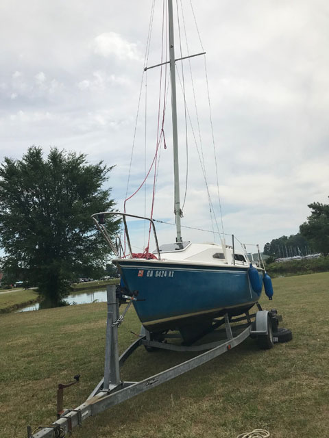 Spindrift 22, 1984 sailboat