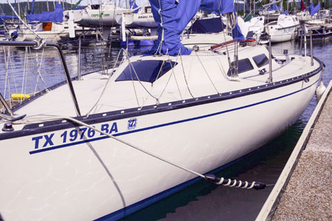 Wavelength 24, 1983 sailboat