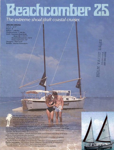 Beachcomber 25, 1985 sailboat