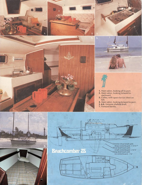 Beachcomber 25, 1985 sailboat